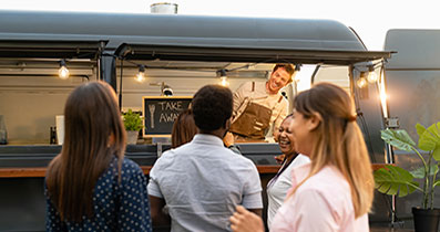 People Standing Beside Food Truck